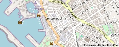 Mappa Civitavecchia