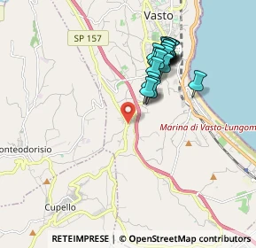 Mappa Contrada Sant'Antonio, 66054 Vasto CH, Italia (1.7615)