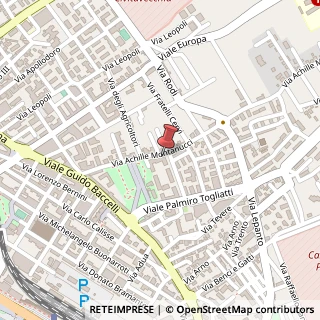 Mappa Via Achille Montanucci, 13, 00053 Civitavecchia, Roma (Lazio)