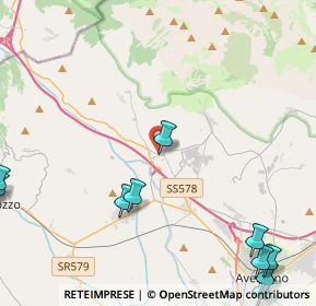 Mappa Via Rincova, 67062 Magliano de' Marsi AQ, Italia (7.05909)