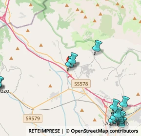 Mappa Via Rincova, 67062 Magliano de' Marsi AQ, Italia (6.99)