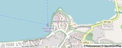 Mappa Anguillara Sabazia
