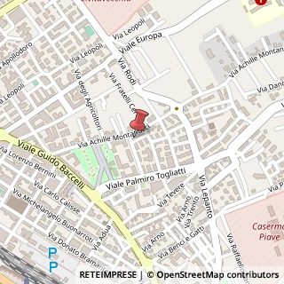 Mappa Via Carlo Pisacane, 2, 00053 Civitavecchia, Roma (Lazio)