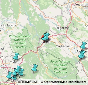 Mappa Via Tiburtina Valeria Km 70, 67061 Carsoli AQ, Italia (25.32286)