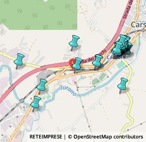 Mappa Via Tiburtina Valeria Km 70, 67061 Carsoli AQ, Italia (0.61481)