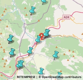 Mappa Via Tiburtina Valeria Km 70, 67061 Carsoli AQ, Italia (5.47)