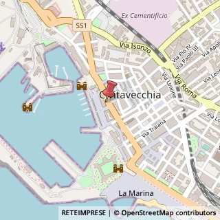 Mappa Via Trieste, 31, 00053 Civitavecchia, Roma (Lazio)