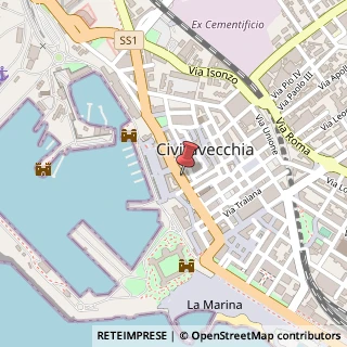 Mappa Corso Guglielmo Marconi,  17, 00053 Civitavecchia, Roma (Lazio)