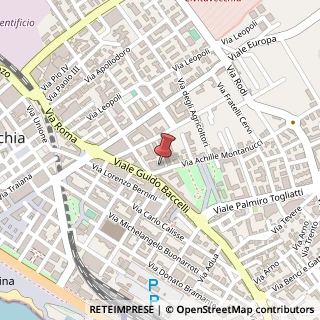 Mappa Via Achille Montanucci, 2F, 00053 Tolfa, Roma (Lazio)