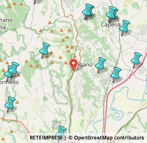 Mappa Via Flaminia Km 24, 00060 Riano RM, Italia (7.138)