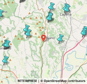 Mappa Via Flaminia Km 24, 00060 Riano RM, Italia (6.539)
