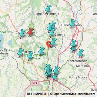 Mappa Via Flaminia Km 24, 00060 Riano RM, Italia (9.0435)