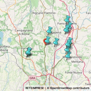 Mappa Via Flaminia Km 24, 00060 Riano RM, Italia (7.988)