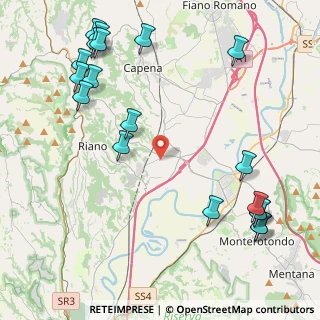 Mappa Via Piana Perina, 00060 Castelnuovo di Porto RM, Italia (5.90895)