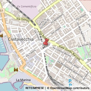 Mappa Corso Centocelle, 50, 00053 Civitavecchia, Roma (Lazio)