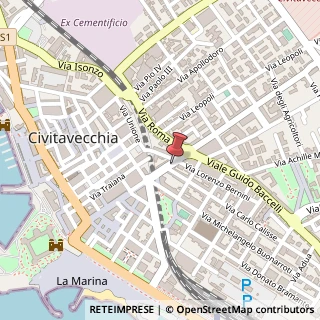 Mappa Corso Centocelle, 53, 00053 Civitavecchia, Roma (Lazio)