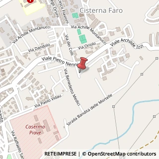 Mappa Via dei Colli,  38, 00053 Civitavecchia, Roma (Lazio)
