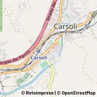 Карта Carsoli