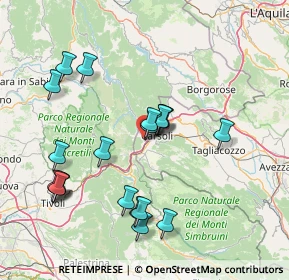 Mappa 32QX+VR, 67061 Carsoli AQ, Italia (16.556)
