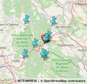 Mappa 32QX+VR, 67061 Carsoli AQ, Italia (8.75727)
