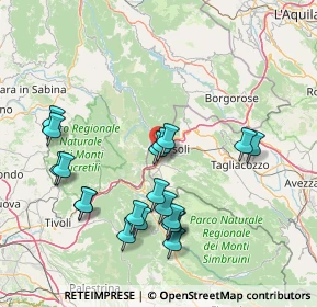 Mappa 32QX+VR, 67061 Carsoli AQ, Italia (16.853)