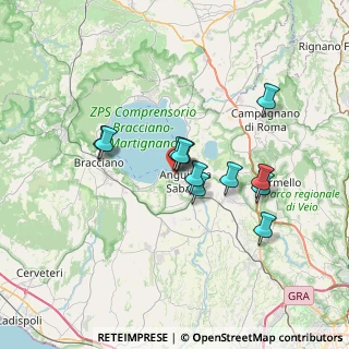 Mappa Via di S. Stefano, 00061 Anguillara Sabazia RM, Italia (5.77833)