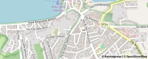 Mappa Anguillara Sabazia