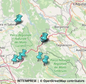 Mappa Autostrada dei Parchi, 67061 Carsoli AQ, Italia (14.936)