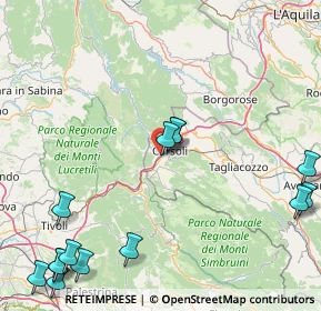 Mappa Autostrada dei Parchi, 67061 Carsoli AQ, Italia (25.11214)