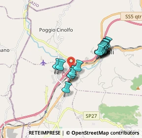 Mappa Autostrada dei Parchi, 67061 Carsoli AQ, Italia (1.524)