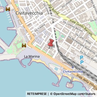 Mappa Galleria Giuseppe Garibaldi,  17, 00053 Civitavecchia, Roma (Lazio)