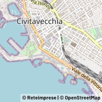 Mapa Civitavecchia