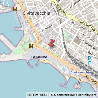 Mappa Giuseppe Garibaldi, Streetbar:viale, 00053 Civitavecchia, Roma (Lazio)