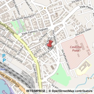 Mappa Via Benci e Gatti, 40, 00053 Civitavecchia, Roma (Lazio)