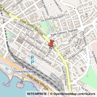 Mappa Via Carlo Calisse, 103, 00053 Civitavecchia, Roma (Lazio)