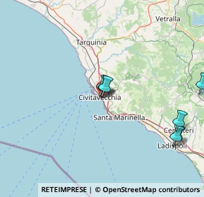 Mappa Via Giacinto Bruzzesi, 00053 Civitavecchia RM, Italia (37.40588)