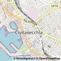 Map Civitavecchia