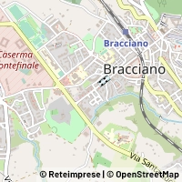 Mapa Bracciano