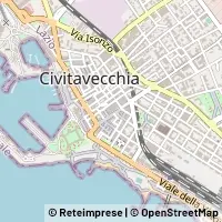 Kort Civitavecchia