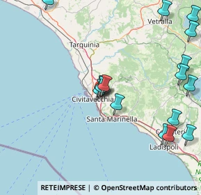 Mappa Via Padre Gian Battista Labat, 00053 Civitavecchia RM, Italia (21.05625)