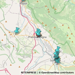 Mappa 67035 Pratola Peligna AQ, Italia (5.33167)
