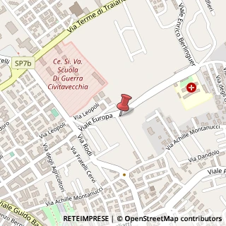 Mappa Via Massimo D'Azeglio, 20, 00053 Civitavecchia, Roma (Lazio)