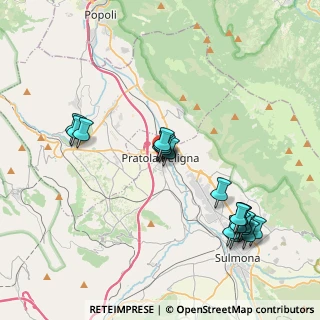 Mappa Vico del Forno, 67035 Pratola Peligna AQ, Italia (4.44105)