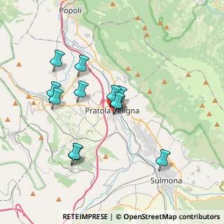 Mappa Vico del Forno, 67035 Pratola Peligna AQ, Italia (3.40333)