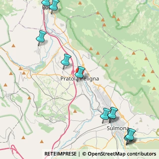 Mappa Vico del Forno, 67035 Pratola Peligna AQ, Italia (6.45182)