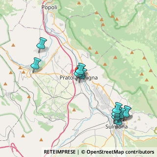 Mappa Vico del Forno, 67035 Pratola Peligna AQ, Italia (4.96417)