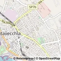 Kort Civitavecchia