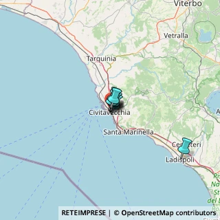 Mappa Via della Fedeltà, 00053 Civitavecchia RM, Italia (18.59727)