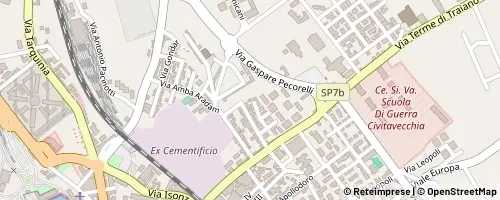 Mappa Civitavecchia