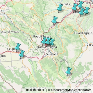 Mappa Via Vittorio Veneto, 67035 Pratola Peligna AQ, Italia (20.82)